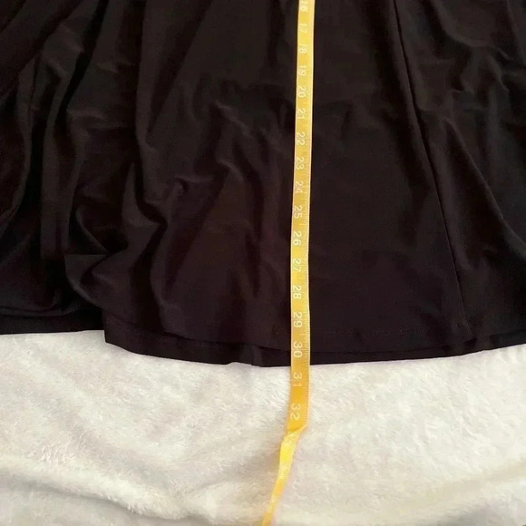 DressBarn Roz & Ali Skirt Black size 3X NWT - Picture 3 of 6